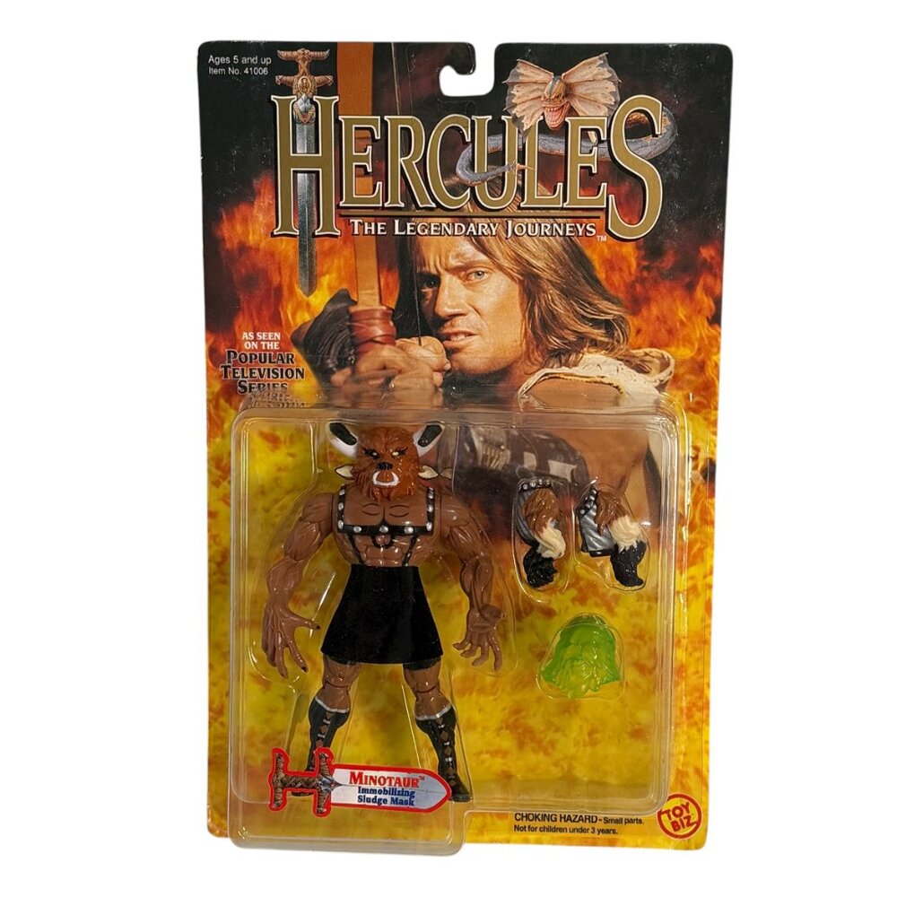 Hercules The Legendary Journeys Minotaur 5" Action Figure ToyBiz 1995 #41006
